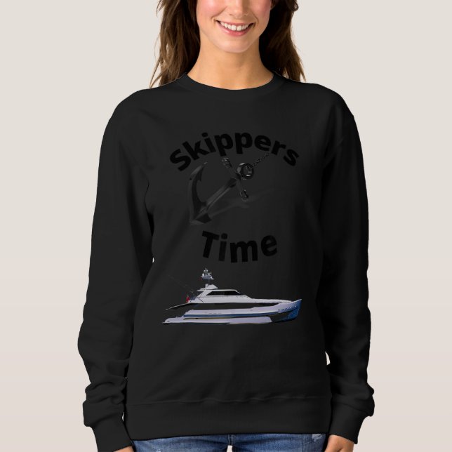 Camiseta Skipper Time Capitão Caça-Voo (Frente)