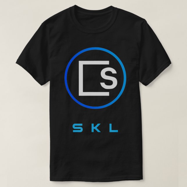 Camiseta SKL Crypto HODL SKALE Token Decentralized Finance  (Frente do Design)