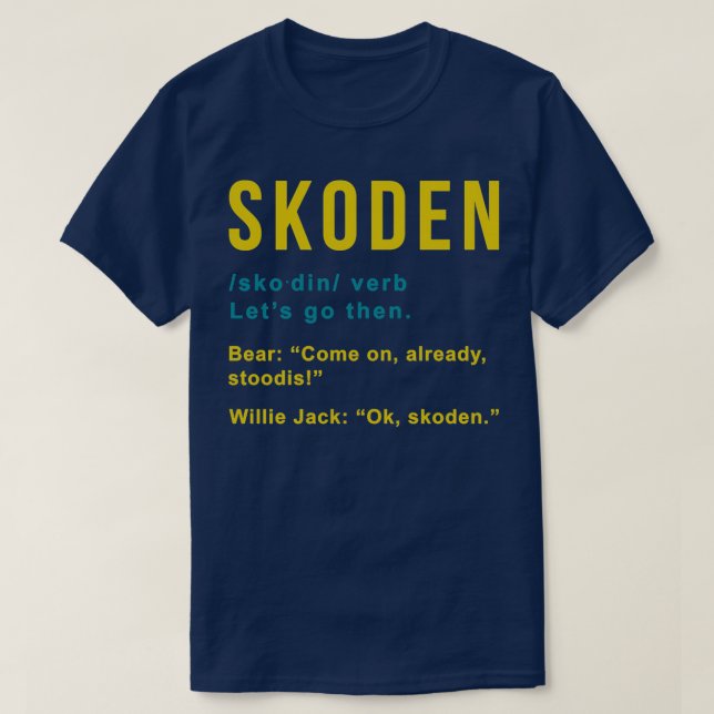 Camiseta Skoden from Reservation Dog s 1  (Frente do Design)