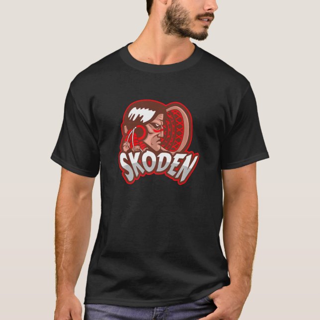 Camiseta Skoden Slang Stickball Vamos Lacrosse Ir Então Equ (Frente)