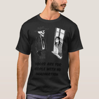 Camiseta Skulduggery Pleasant Fanart - Doors Classic T-Shir