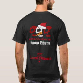 Camiseta Skuletons de catacomberry para RIDERS DE NEVE
