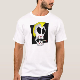 Camiseta skull-1 de fumo