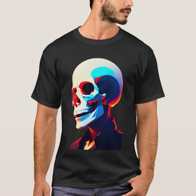 Camiseta Skull 1 Edición Limitada Q'UQ'U Desings  (Frente)