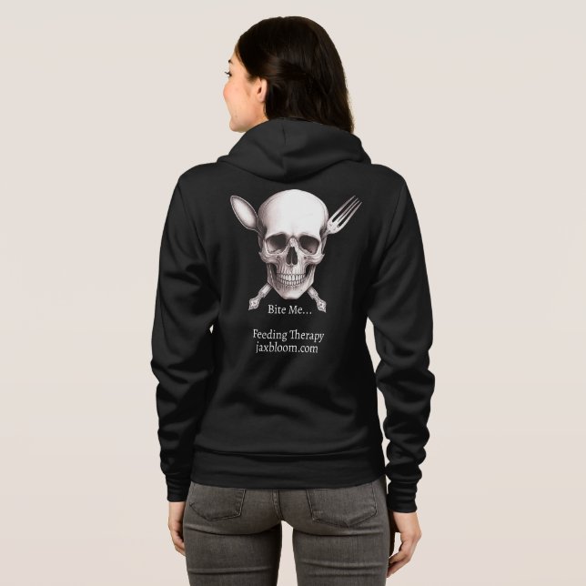 Camiseta Skull Feeding Therapy (Parte Traseira Completa)