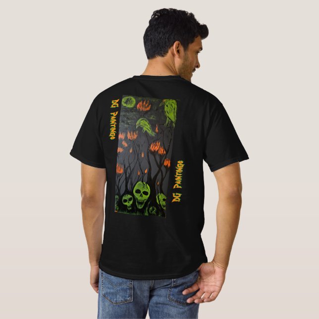 Camiseta Skull Garden v.2 (Parte Traseira Completa)