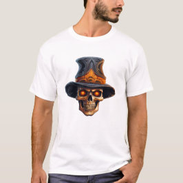 Camiseta Skull Halloween Kids Festa de Costume - Bonita e S
