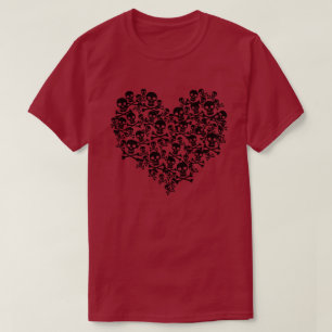 Camiseta Skull Heart