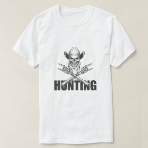 Camiseta Skull Hunter – Áspero e Rebelde