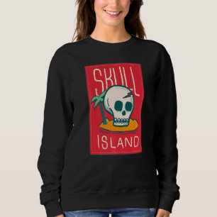 Camiseta Skull Island Hawaii Beach Palm Tree Tropical Sumo