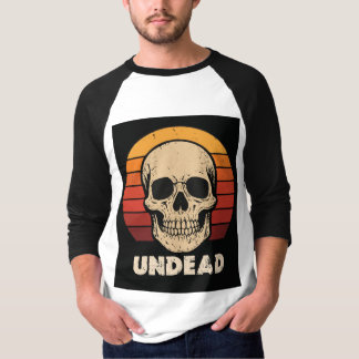 Camiseta Skull Morta do Halloween