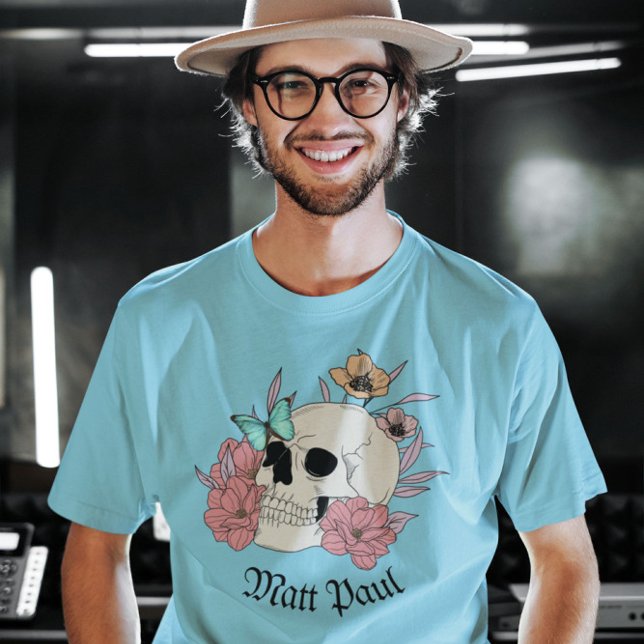 Camiseta Skull Moth (Criador carregado)