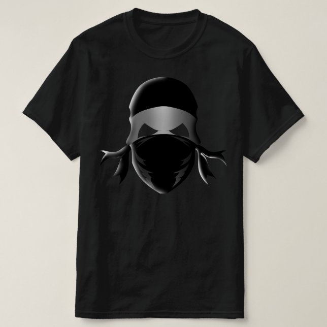 Camiseta Skull Ninja (Frente do Design)