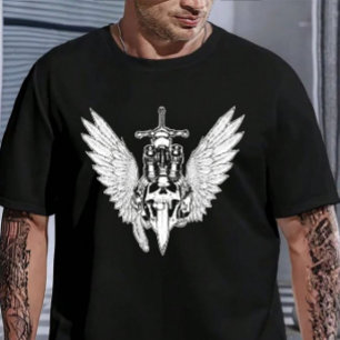 Camiseta Skull Wings Unisex Tee