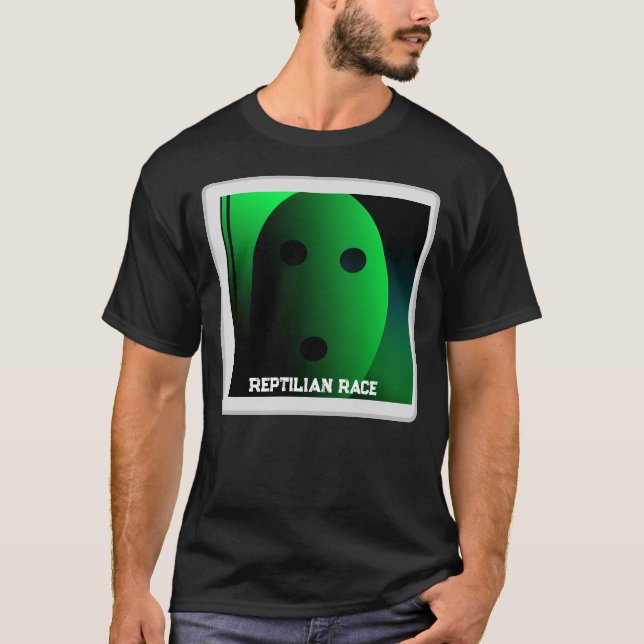 Camiseta Skullnskin Graphics - Reptilian Race (Frente)