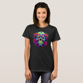 Camiseta Skulls N Rosas