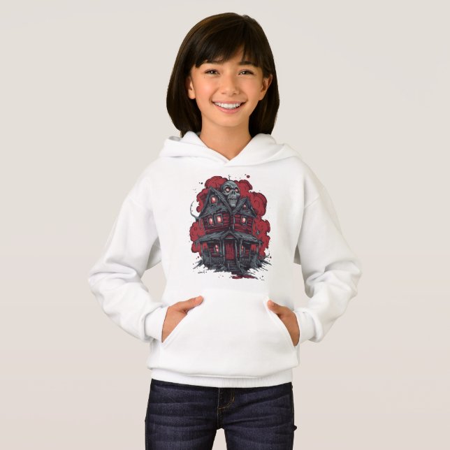 Camiseta Skulltop Manor: Um Pesadelo Liberado (Frente Completa)