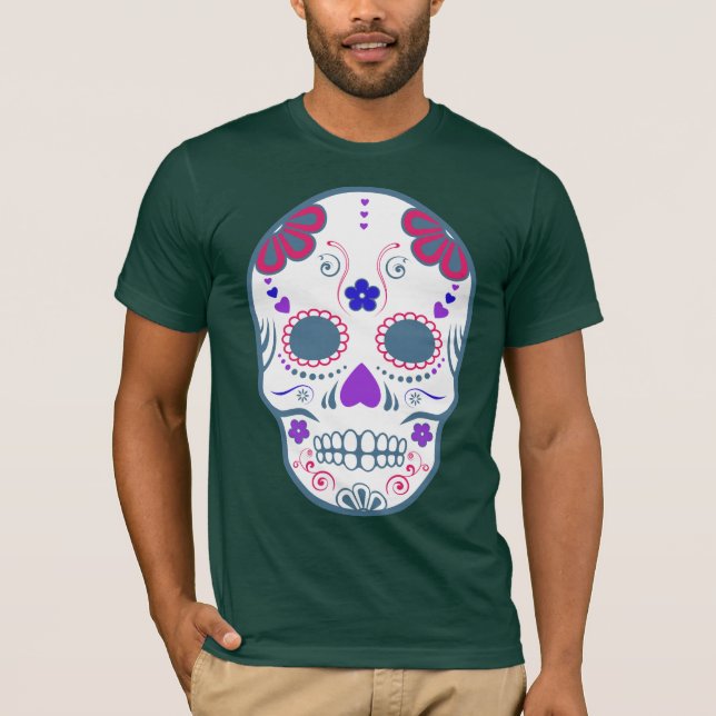 Camiseta skullz do açúcar: 1 (Frente)