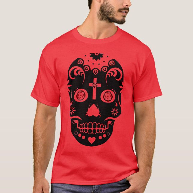 Camiseta skullz do açúcar: 2 (Frente)