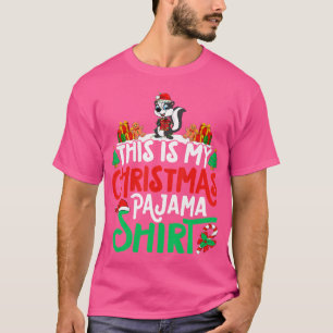 Camiseta Skunk Christmas Skunk Lover Xmas
