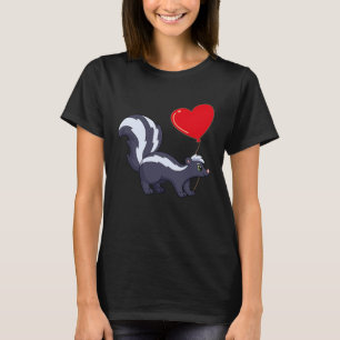 Camiseta Skunk Com Boys De Amor Com Dia de os namorados De