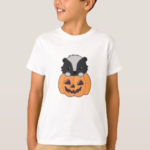 Camiseta Skunk Pumpkin Cute Skunts Feliz Halloween