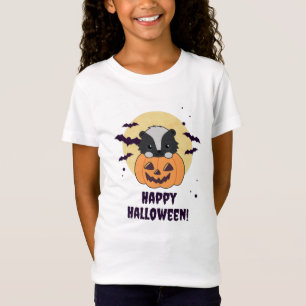 Camiseta Skunk Pumpkin Cute Skunts Feliz Halloween