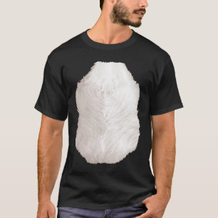 Camiseta Skunk Raccoon Mouse Belly Chest Hallowe Foto do Ca