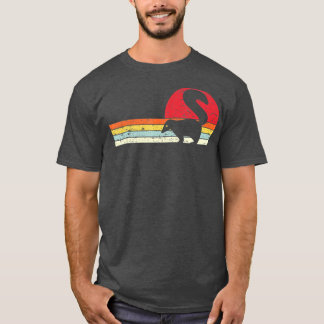 Camiseta Skunk Vintage Estilo Retro Engraçado Pais Mens
