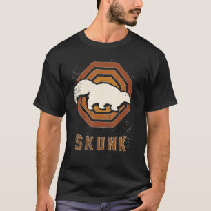 Camiseta Skunk Vintage Retro Classic Animal Love