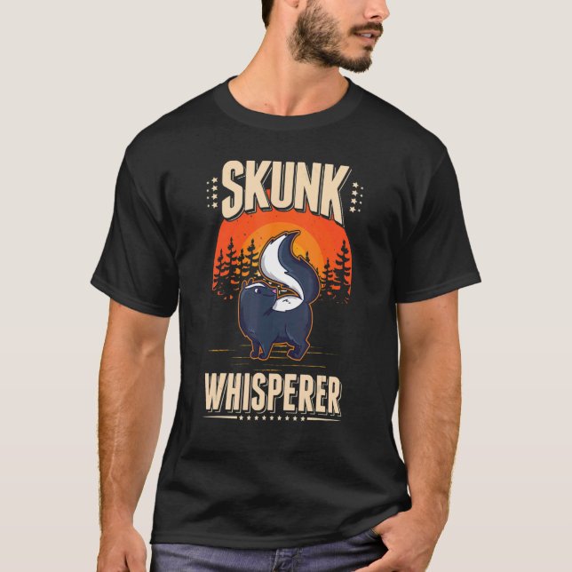 Camiseta Skunk Whisperer (Frente)