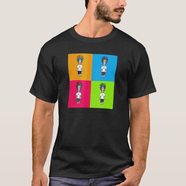 Camiseta Skunknut Pop Art (Frente)