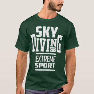Camiseta Sky Diving Esportes Extremos