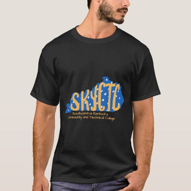 Camiseta SKYCTC Ky estampa de bolinhas (Frente)