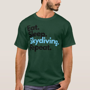 Camiseta Skydive Coma Sono Autocolante