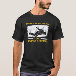 Camiseta Skydive Parachute Skydiver Parachutist Funny Skydi