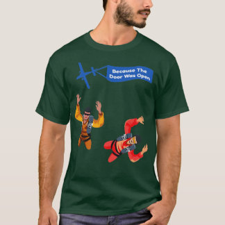 Camiseta Skydiver Freefall Skydiving