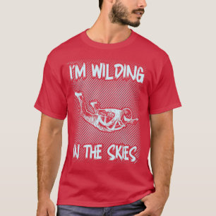 Camiseta Skydiver Freefly Cita Im Selvagem No Céu