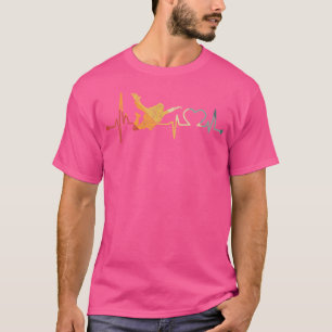Camiseta Skydiver Heartbeat Skydiving