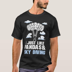 Camiseta Skydiver Parachute Parachutist Skydiver Skydiving