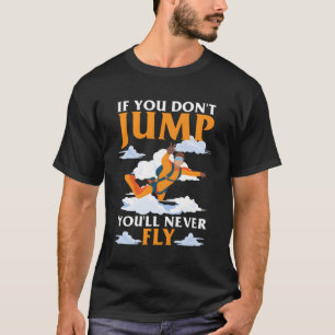Camiseta Skydiver Parachuting Sky Dive