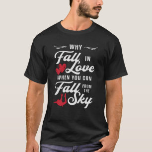 Camiseta Skydiver Quando Você Pode Cair Do Skydive Do Céu
