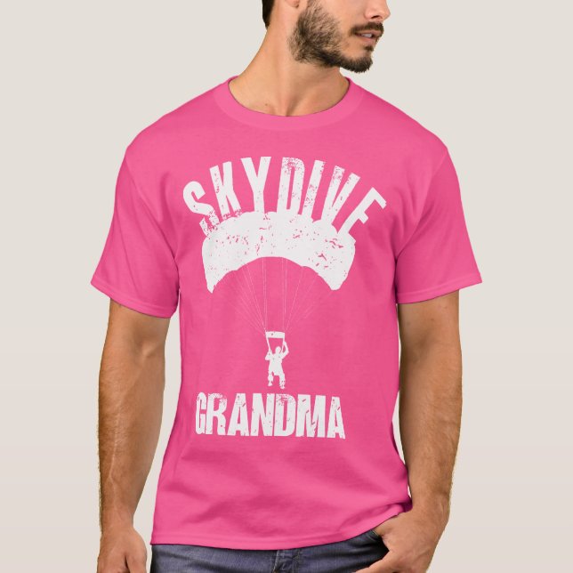 Camiseta Skydiver Skydiver, Vovó Skydive (Frente)