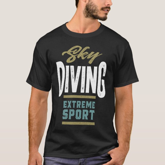 Camiseta Skydiving Art (Frente)