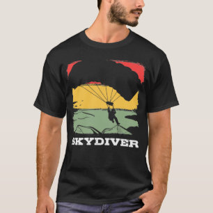 Camiseta Skydiving Basejumper Parapente Esportes Aéreos