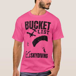 Camiseta Skydiving Bucketlist