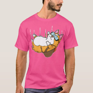 Camiseta Skydiving Cat