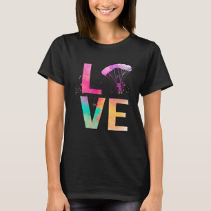 Camiseta Skydiving Colorida Mãe Skydiving