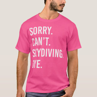 Camiseta Skydiving Engraçado