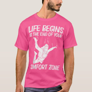 Camiseta Skydiving Engraçado Para Paraquedismo Jumping Sky